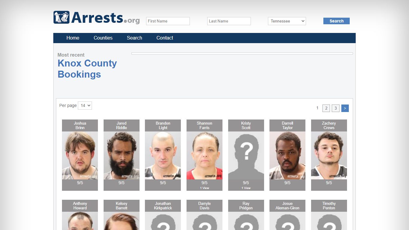 Knox County Arrests and Inmate Search